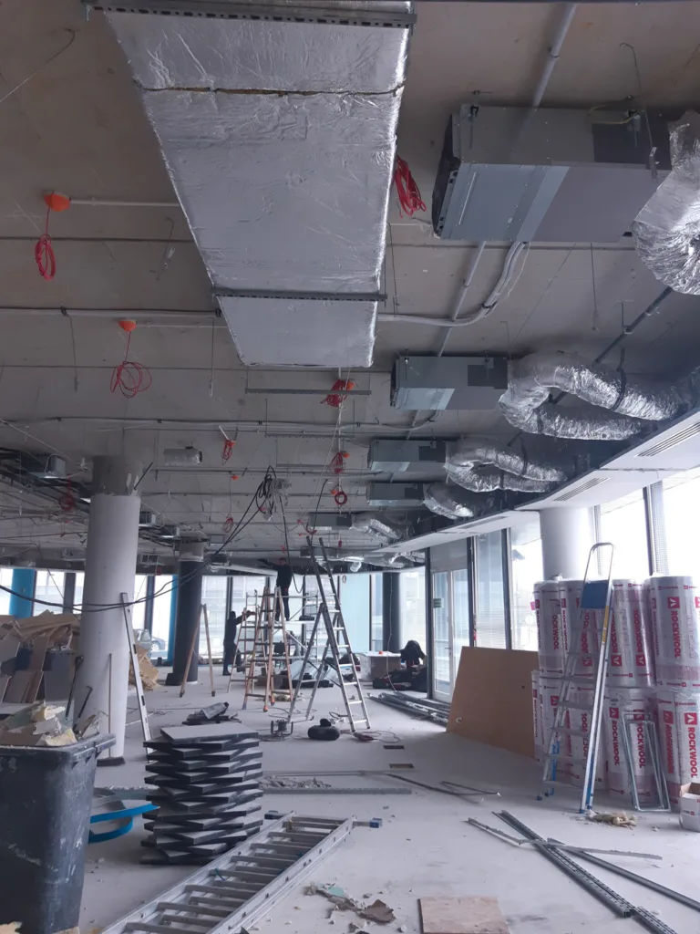 Budowa instalacji HVAC